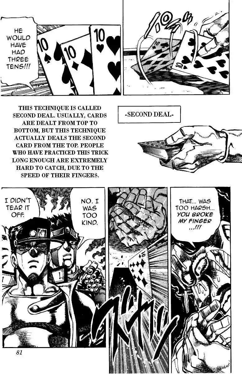 JoJo’s Bizarre Adventure Chapter 214