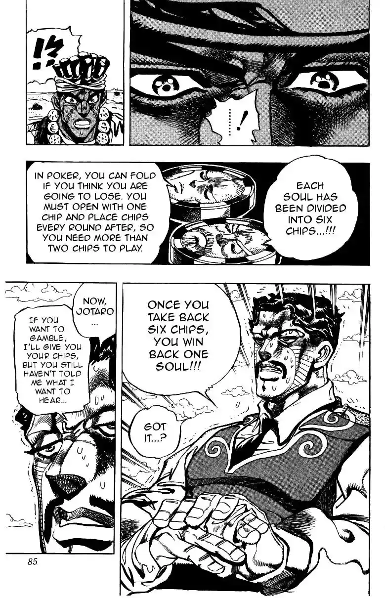 JoJo’s Bizarre Adventure Chapter 214