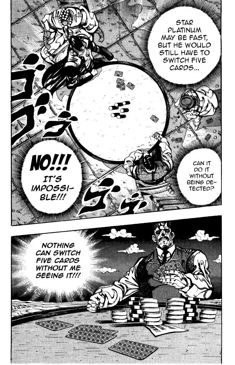 JoJo’s Bizarre Adventure Chapter 216