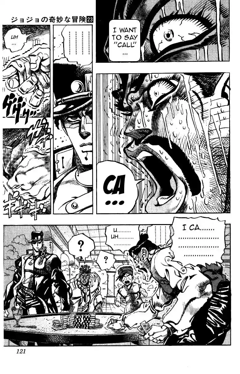 JoJo’s Bizarre Adventure Chapter 216