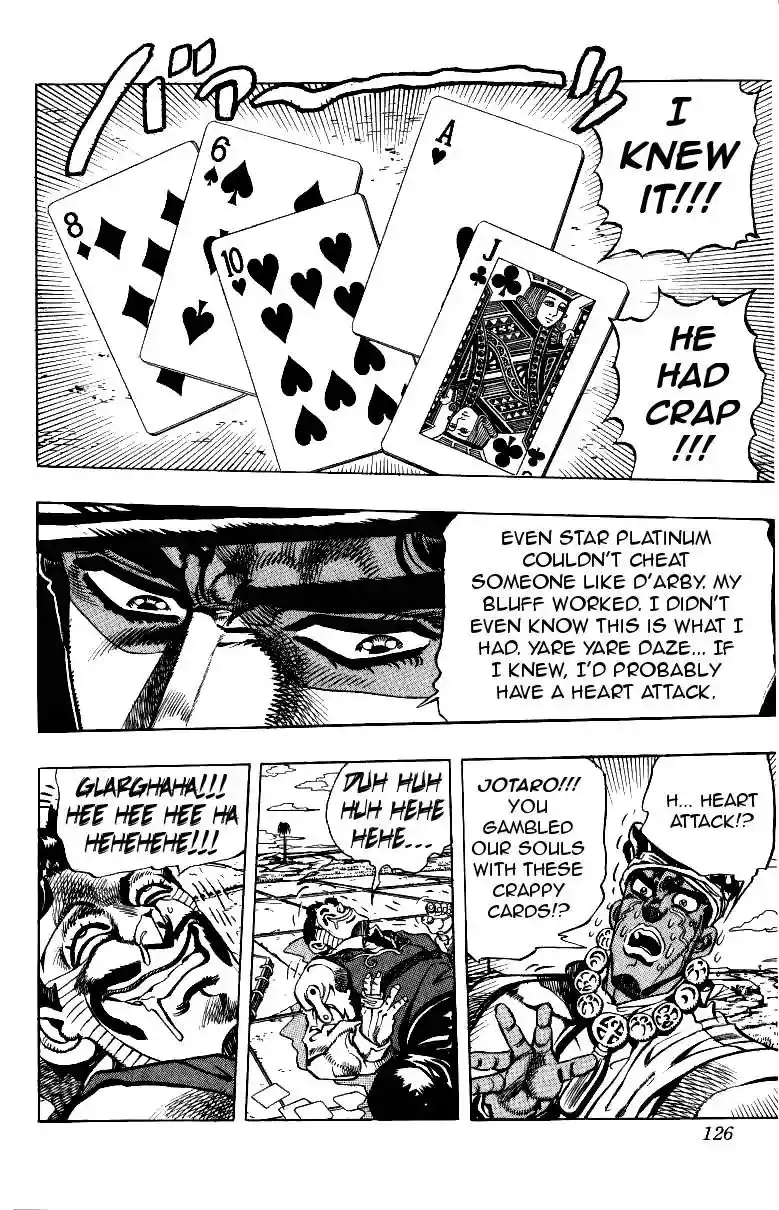 JoJo’s Bizarre Adventure Chapter 216