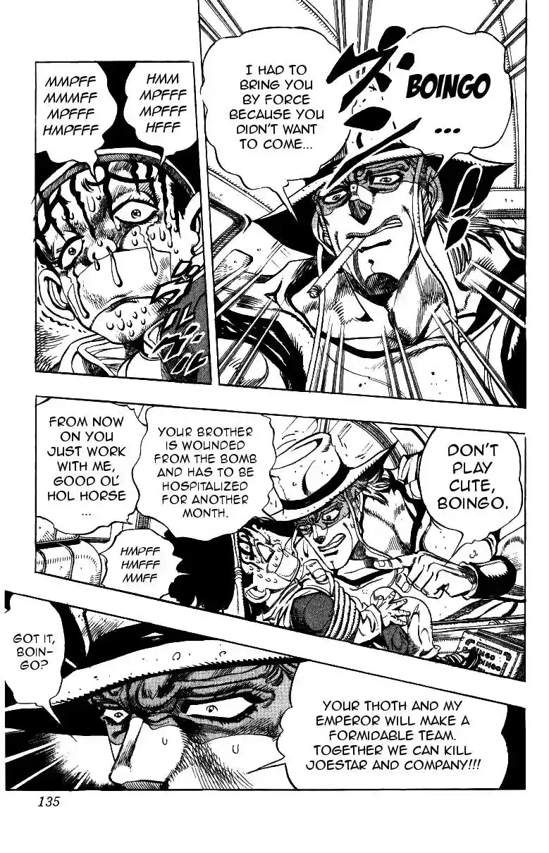 JoJo’s Bizarre Adventure Chapter 217