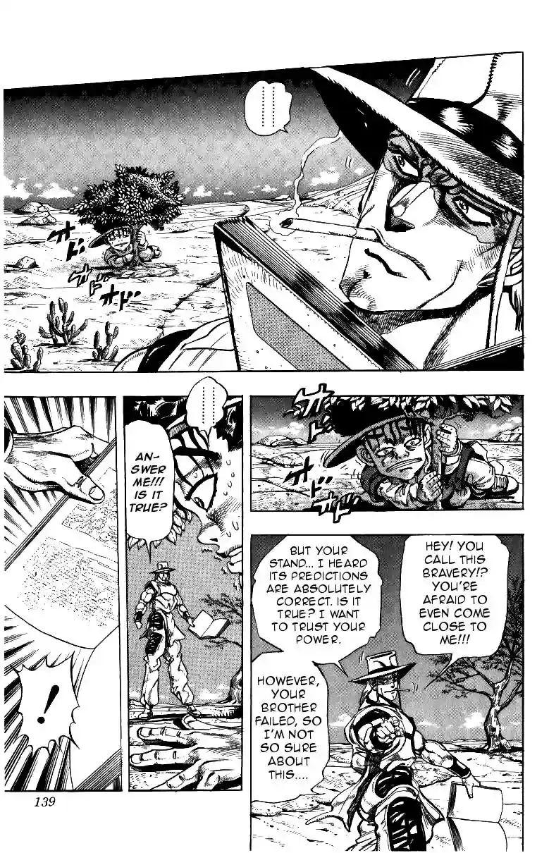 JoJo’s Bizarre Adventure Chapter 217