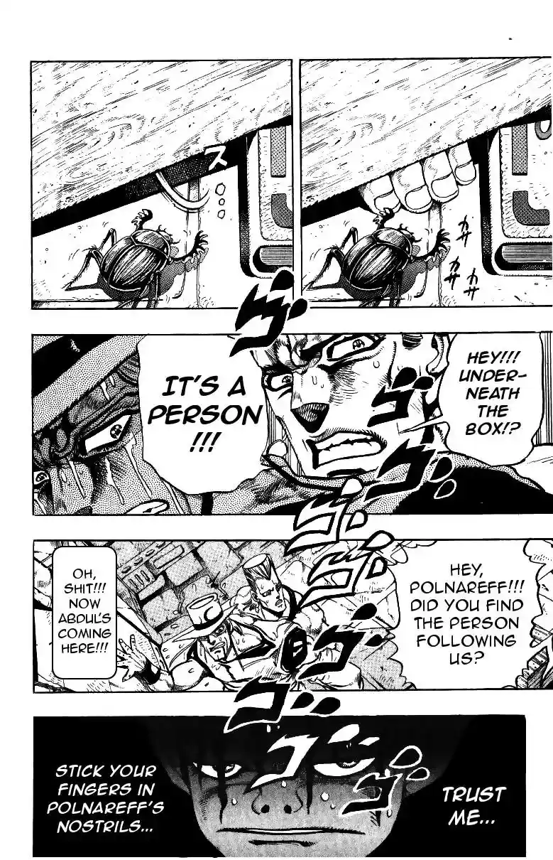 JoJo’s Bizarre Adventure Chapter 218