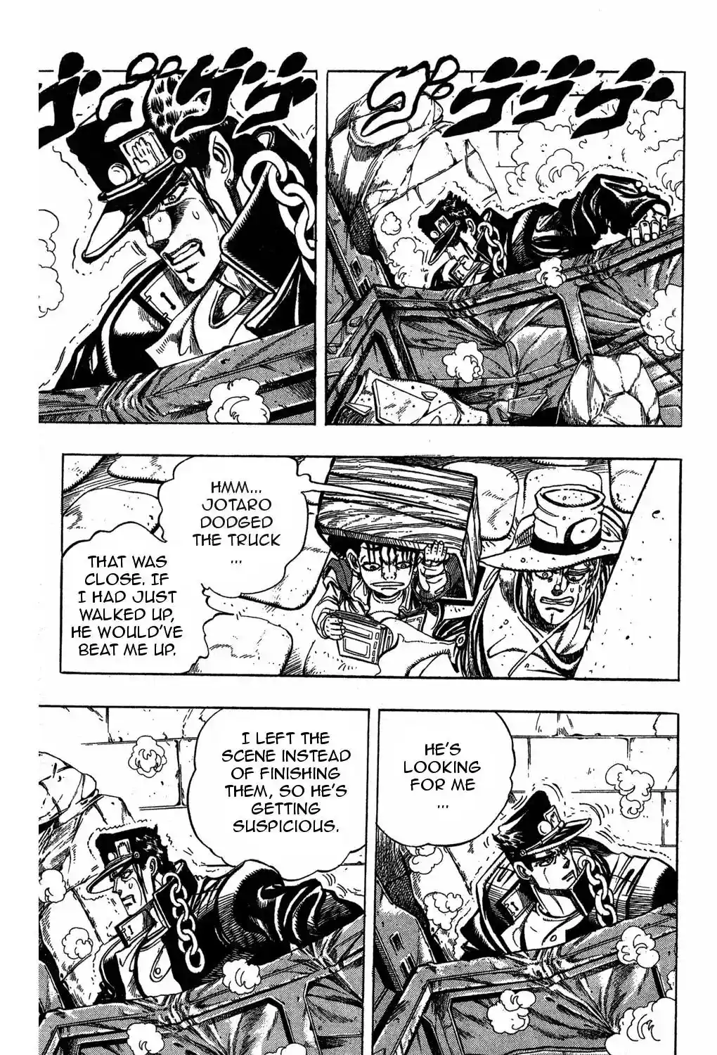 JoJo’s Bizarre Adventure Chapter 220