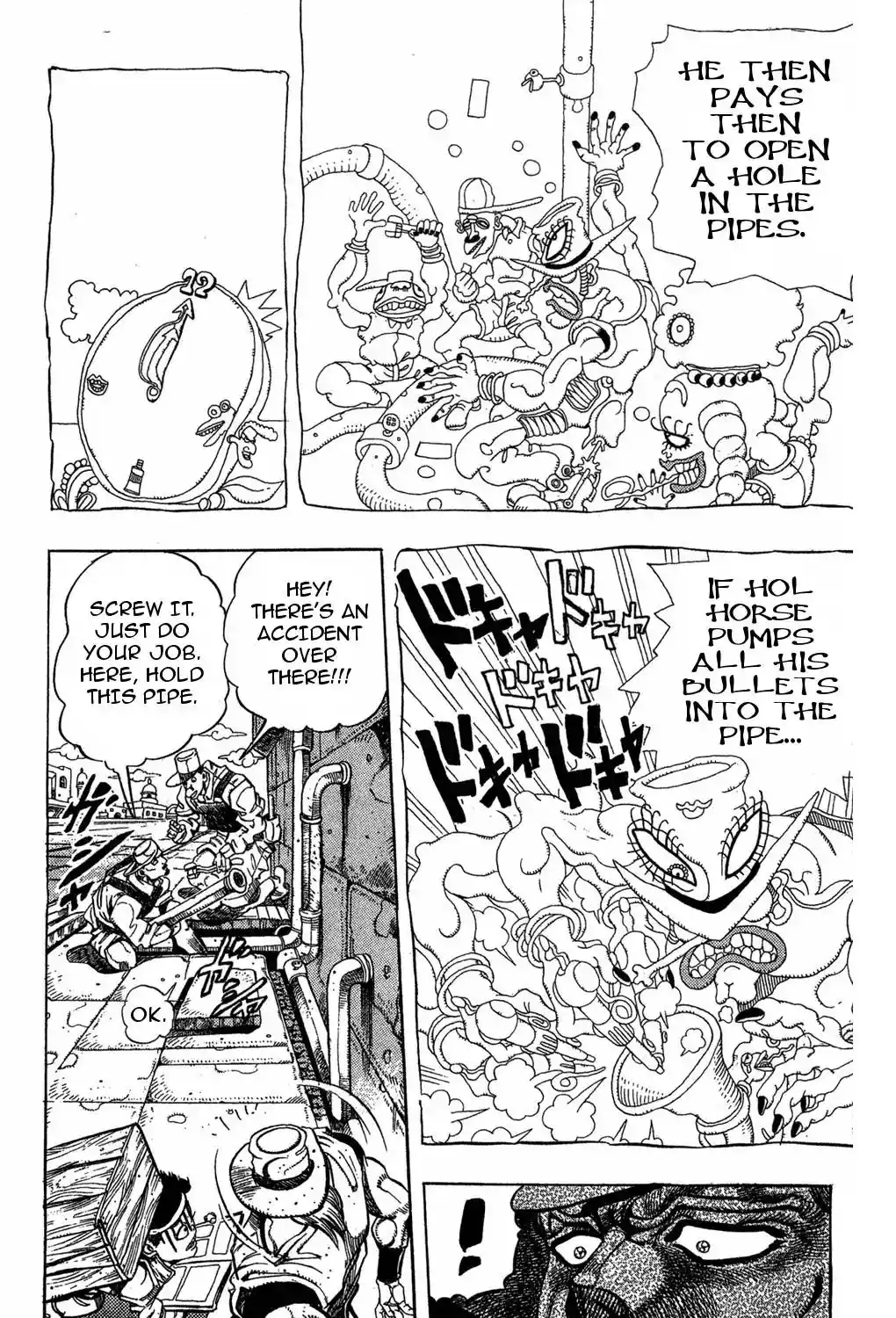 JoJo’s Bizarre Adventure Chapter 220