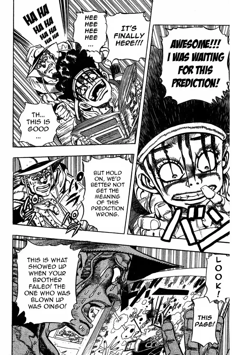 JoJo’s Bizarre Adventure Chapter 220