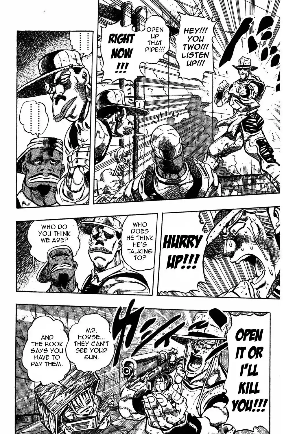 JoJo’s Bizarre Adventure Chapter 220