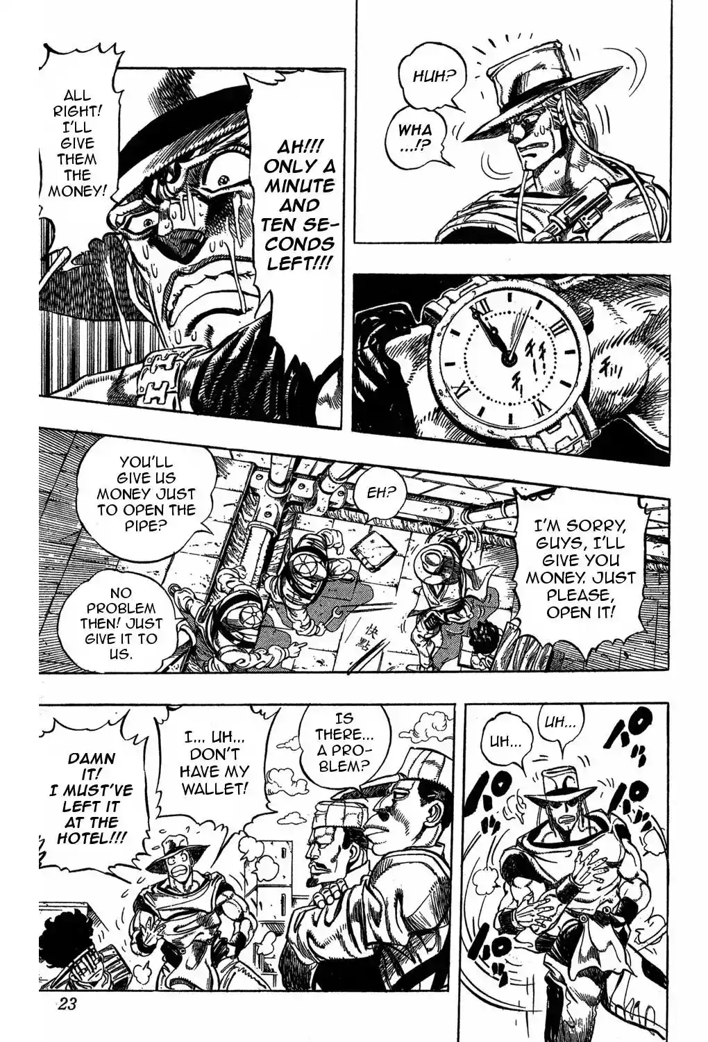 JoJo’s Bizarre Adventure Chapter 220