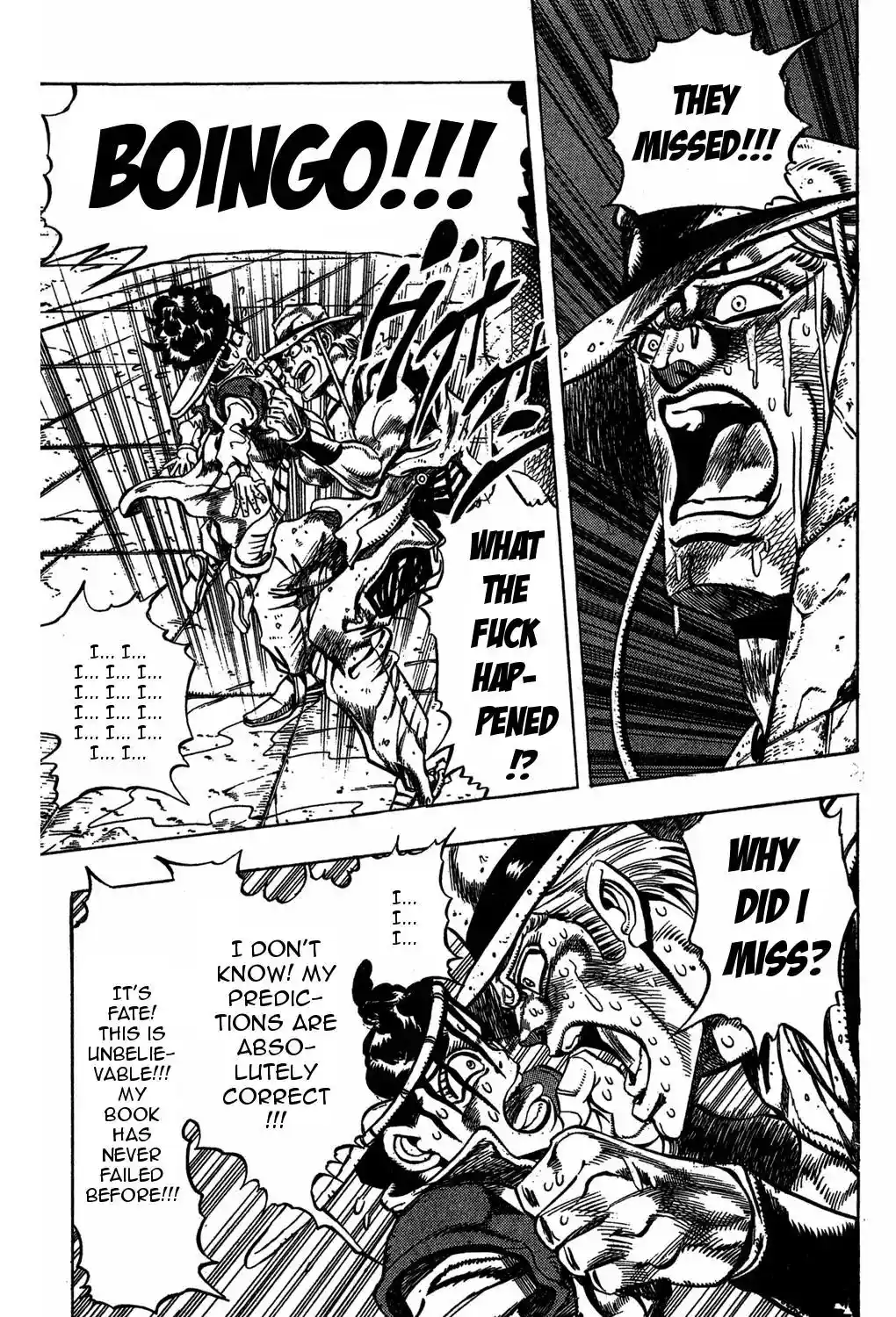 JoJo’s Bizarre Adventure Chapter 221