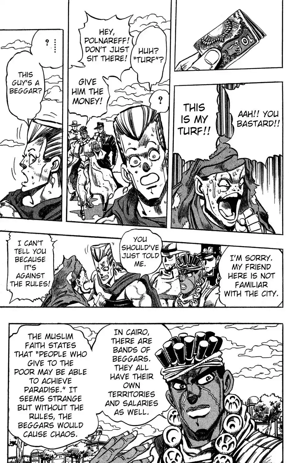 JoJo’s Bizarre Adventure Chapter 222
