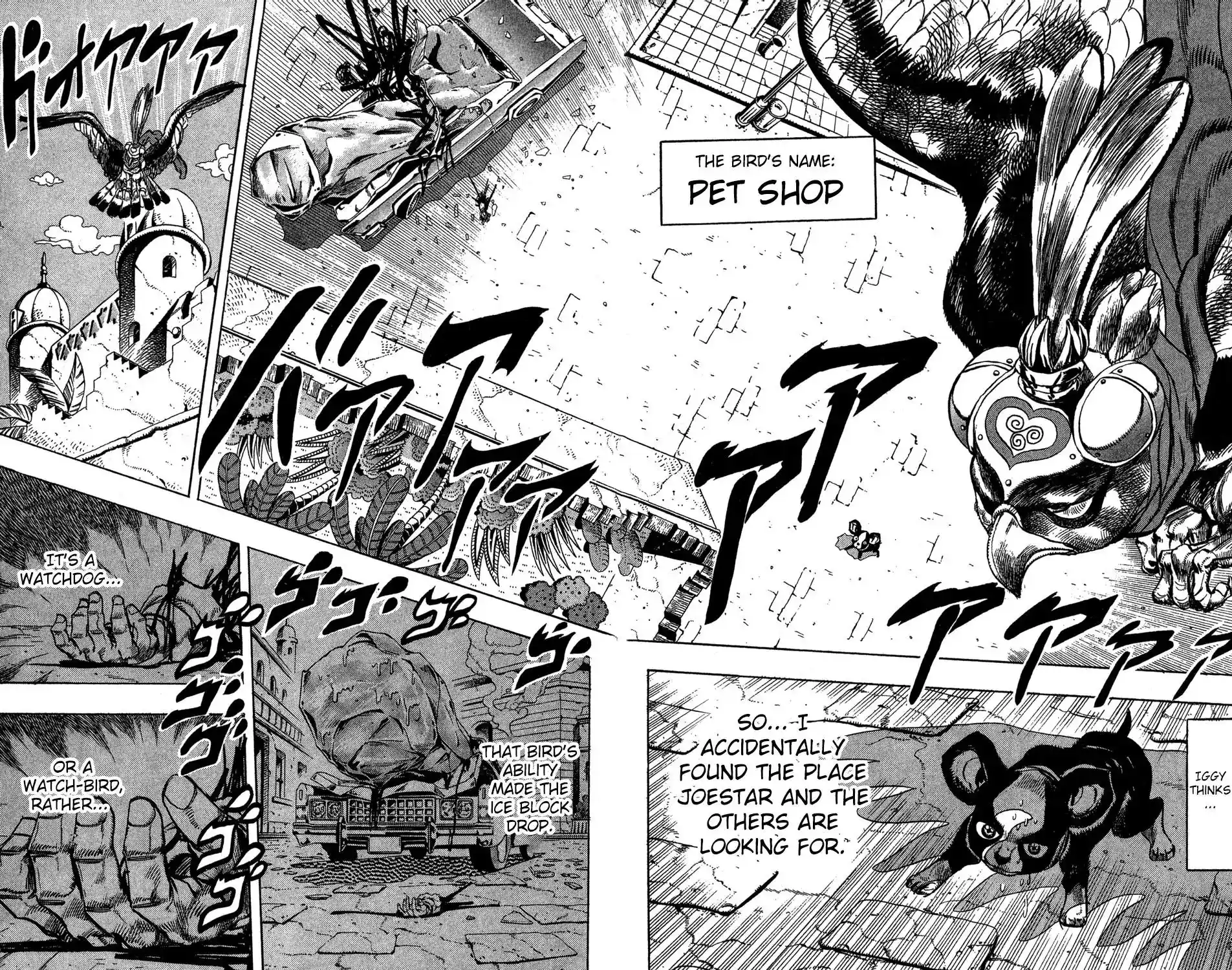 JoJo’s Bizarre Adventure Chapter 223