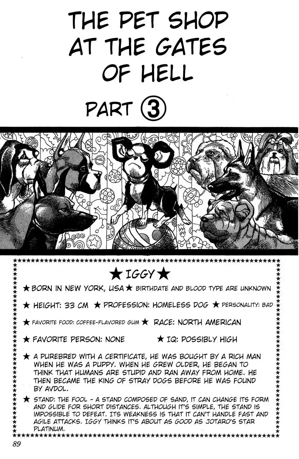 JoJo’s Bizarre Adventure Chapter 224