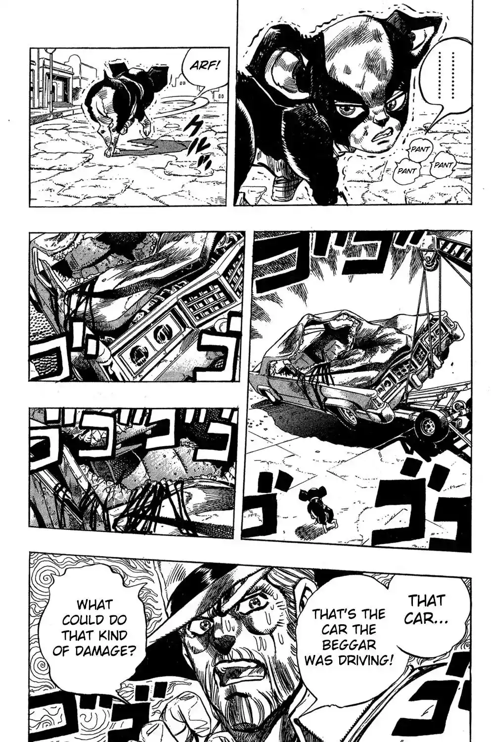 JoJo’s Bizarre Adventure Chapter 227
