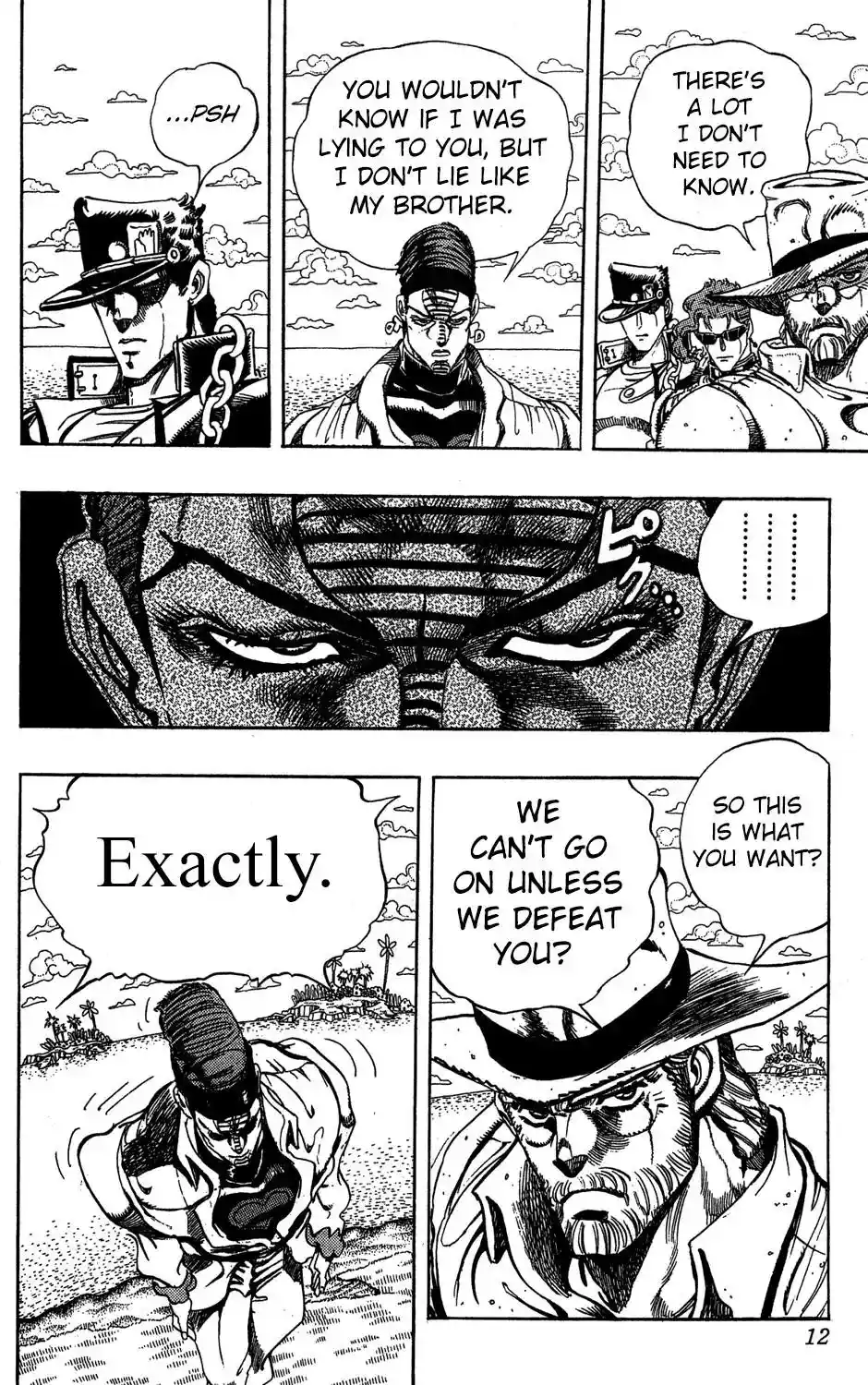 JoJo’s Bizarre Adventure Chapter 229