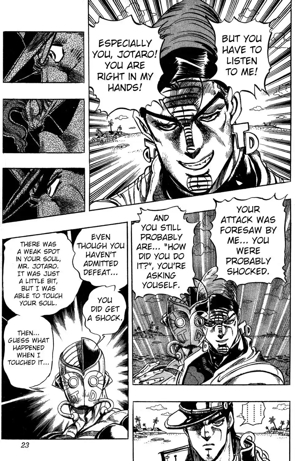 JoJo’s Bizarre Adventure Chapter 229