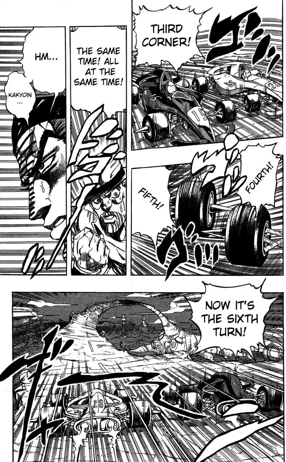 JoJo’s Bizarre Adventure Chapter 231