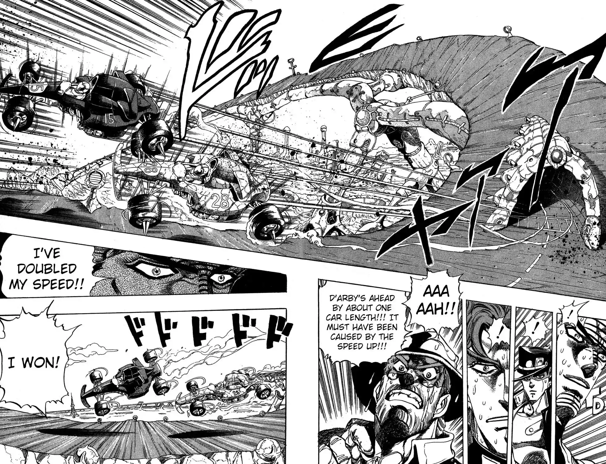 JoJo’s Bizarre Adventure Chapter 232
