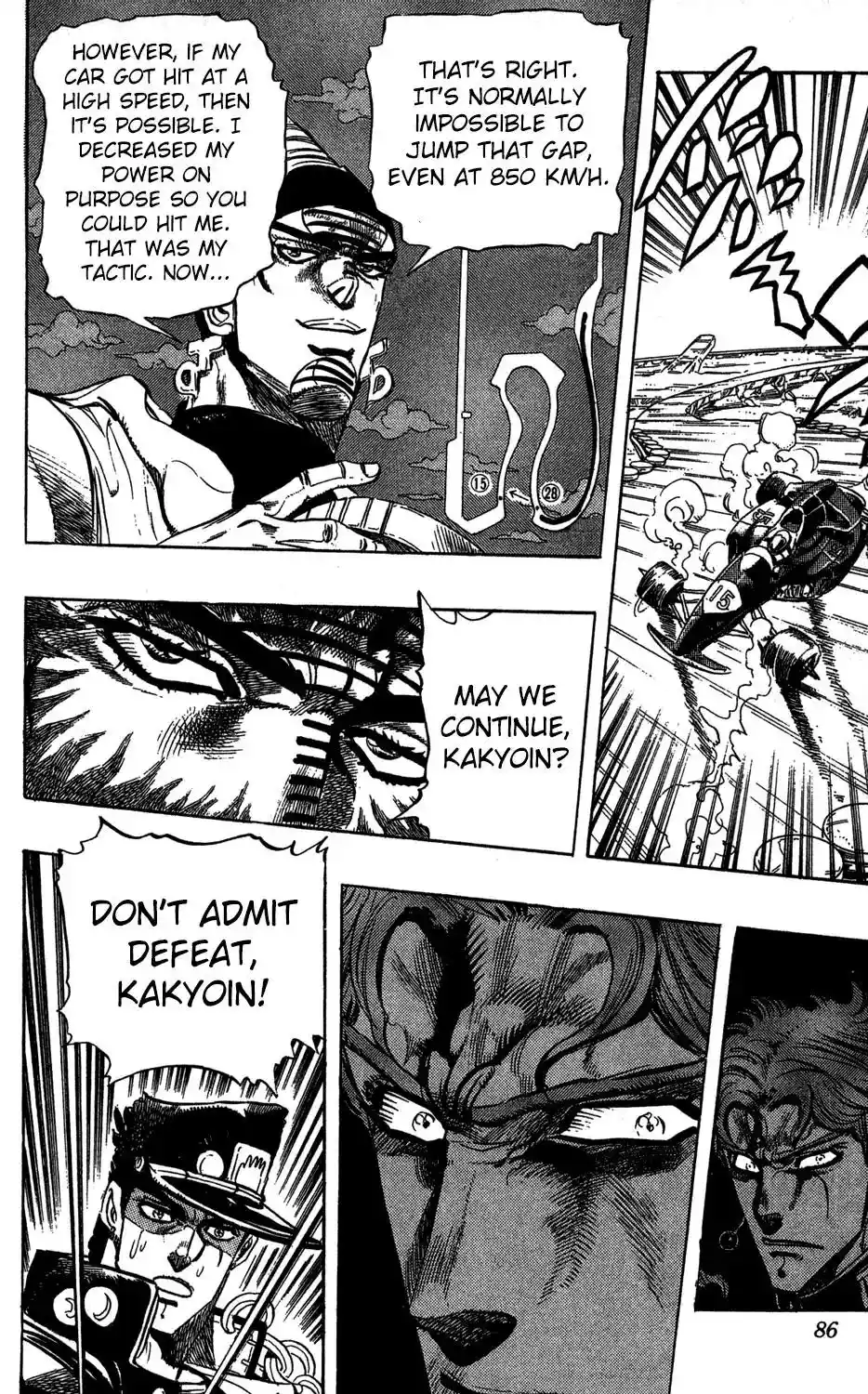 JoJo’s Bizarre Adventure Chapter 232