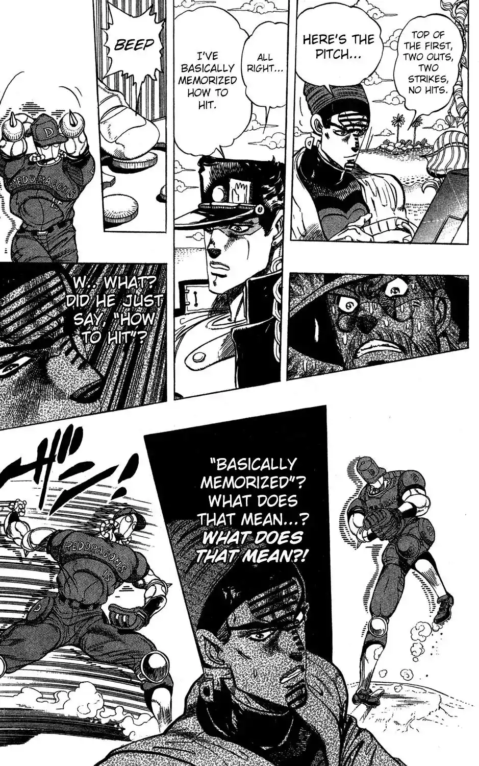 JoJo’s Bizarre Adventure Chapter 234