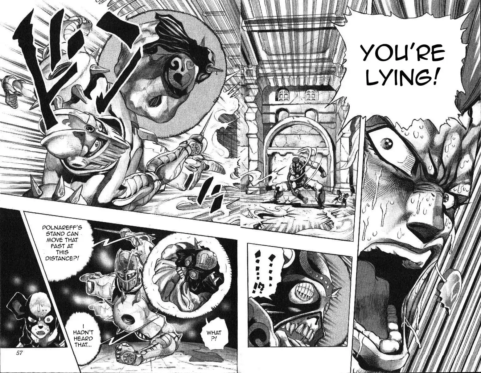 JoJo’s Bizarre Adventure Chapter 240