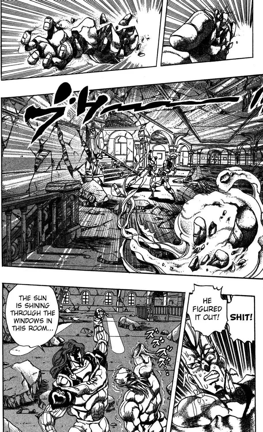 JoJo’s Bizarre Adventure Chapter 242