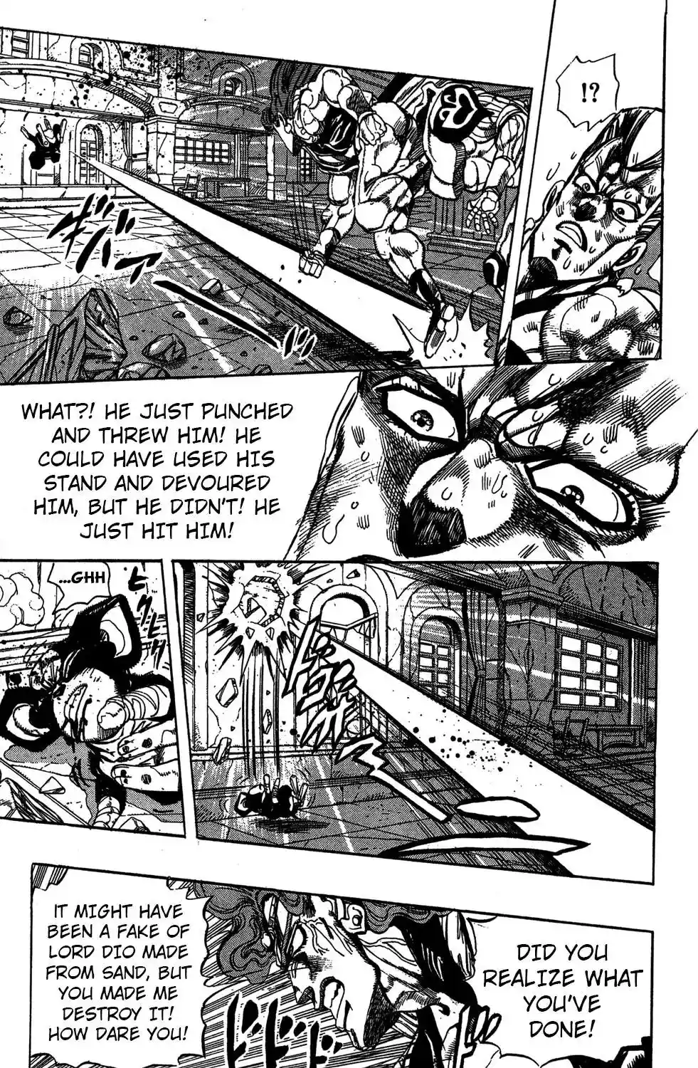 JoJo’s Bizarre Adventure Chapter 242