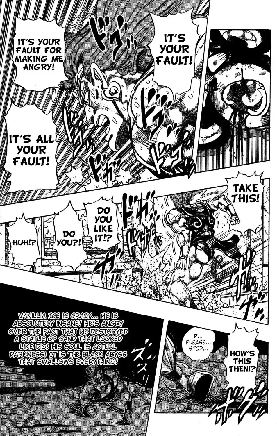 JoJo’s Bizarre Adventure Chapter 242