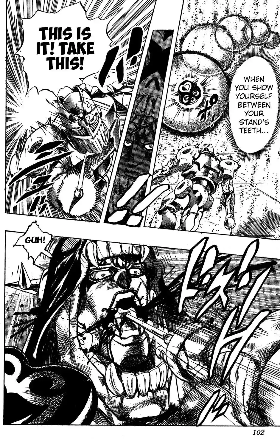 JoJo’s Bizarre Adventure Chapter 242