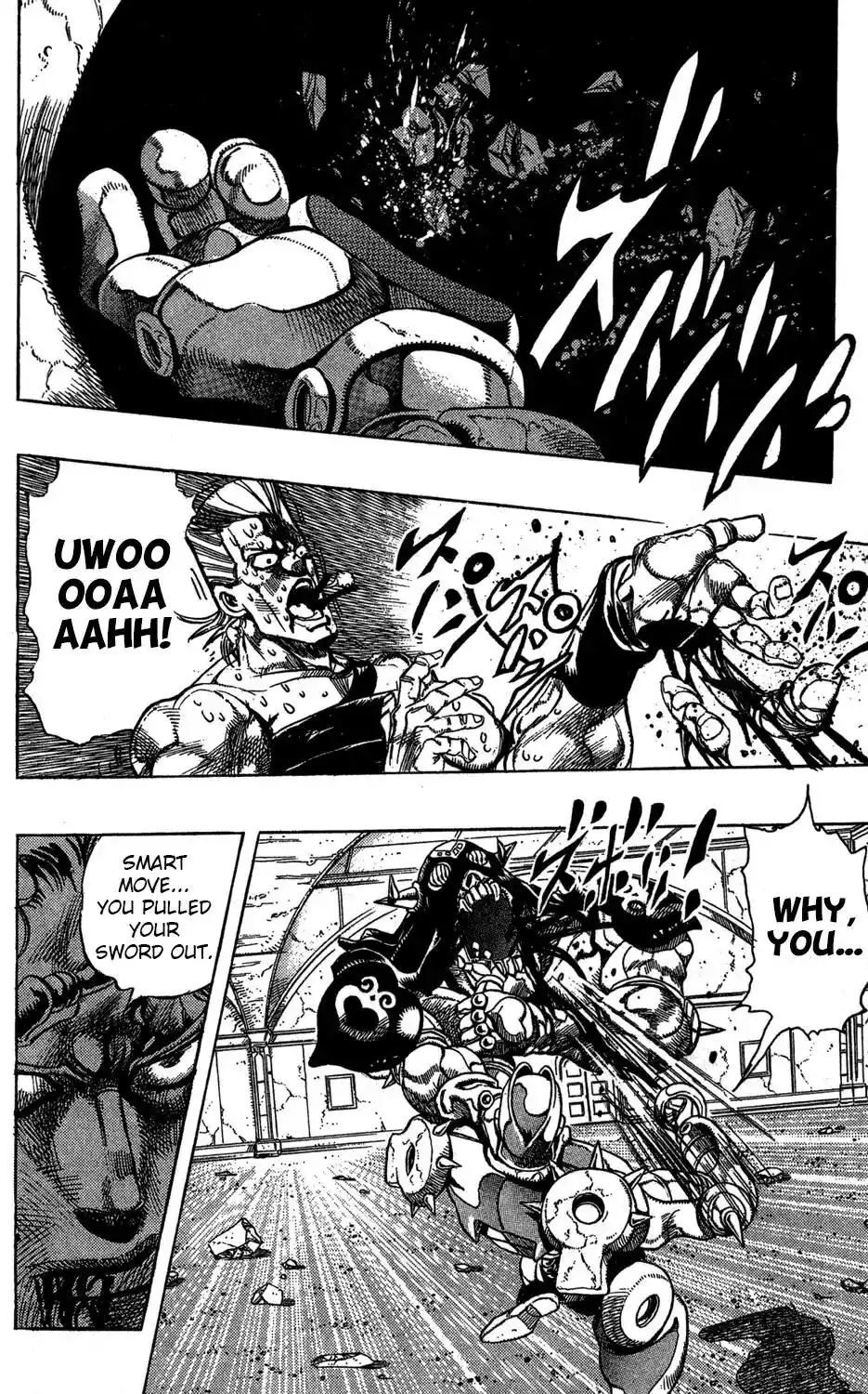 JoJo’s Bizarre Adventure Chapter 243