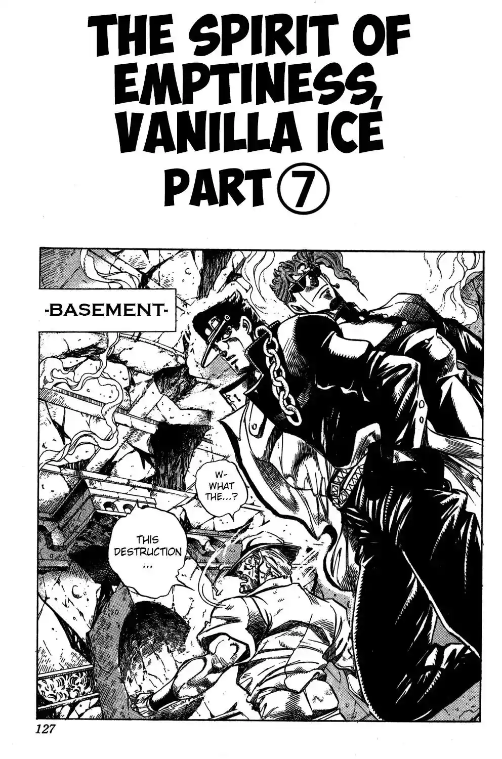 JoJo’s Bizarre Adventure Chapter 244