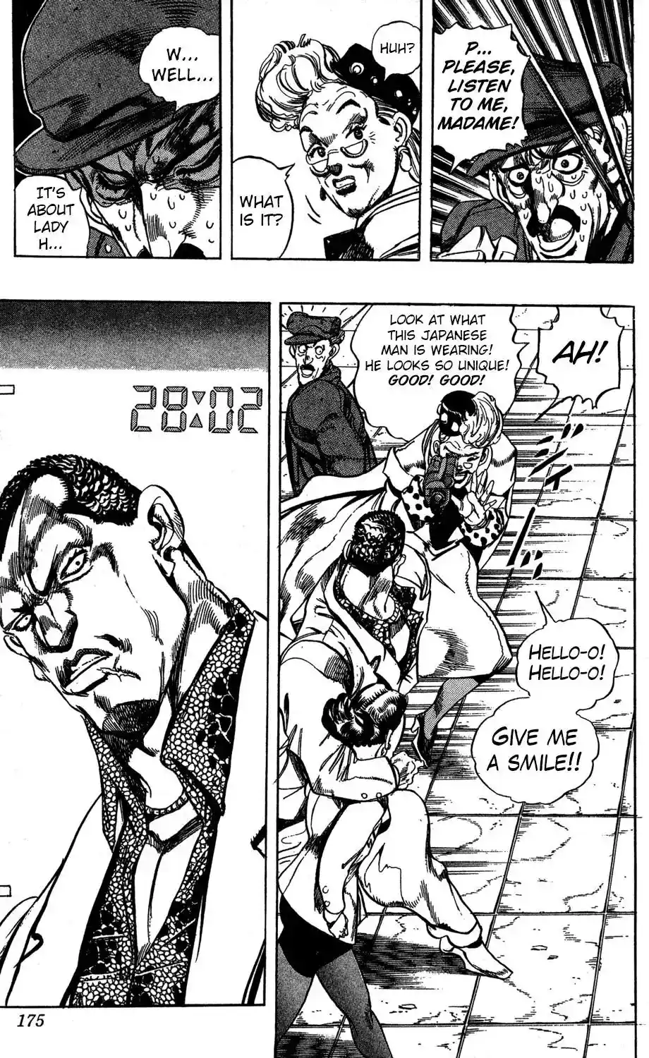 JoJo’s Bizarre Adventure Chapter 246