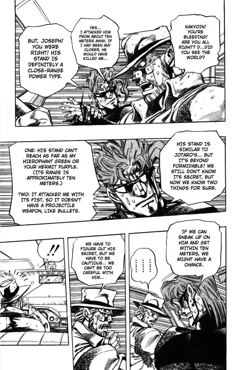 JoJo’s Bizarre Adventure Chapter 252