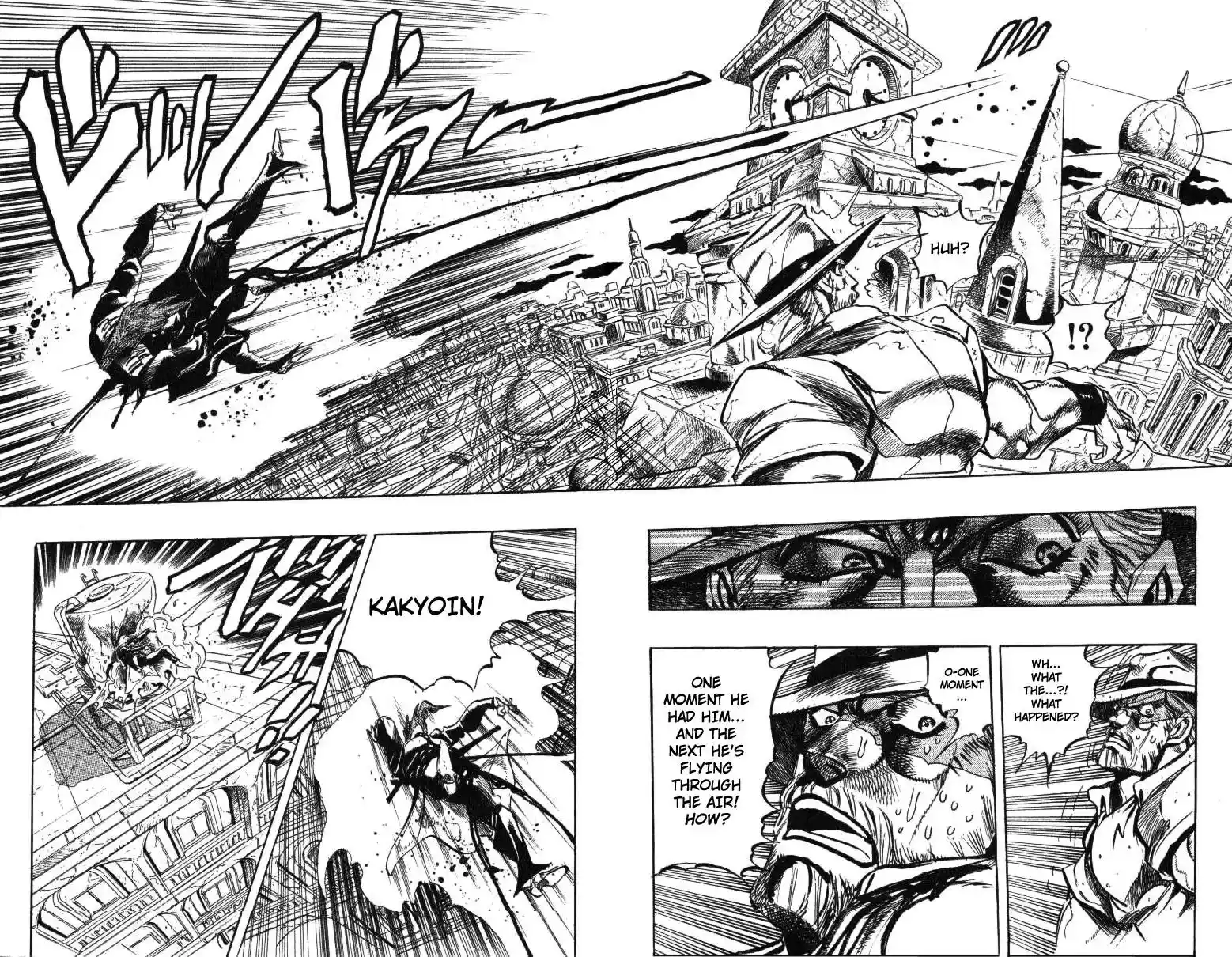 JoJo’s Bizarre Adventure Chapter 254