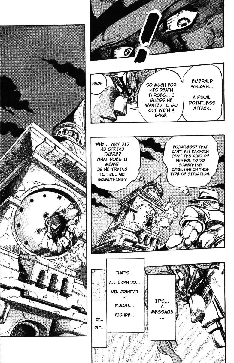 JoJo’s Bizarre Adventure Chapter 254