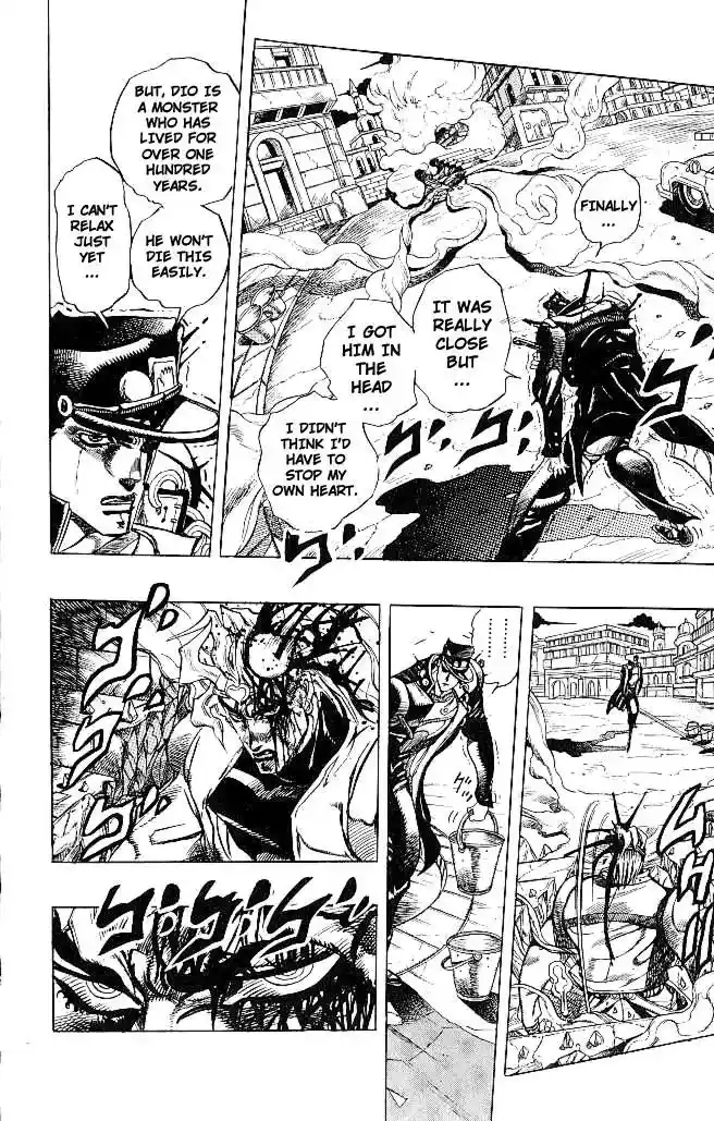 JoJo’s Bizarre Adventure Chapter 261