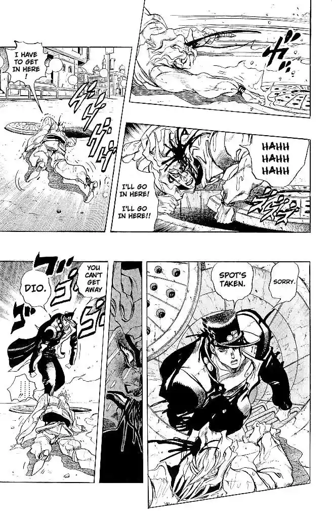 JoJo’s Bizarre Adventure Chapter 261