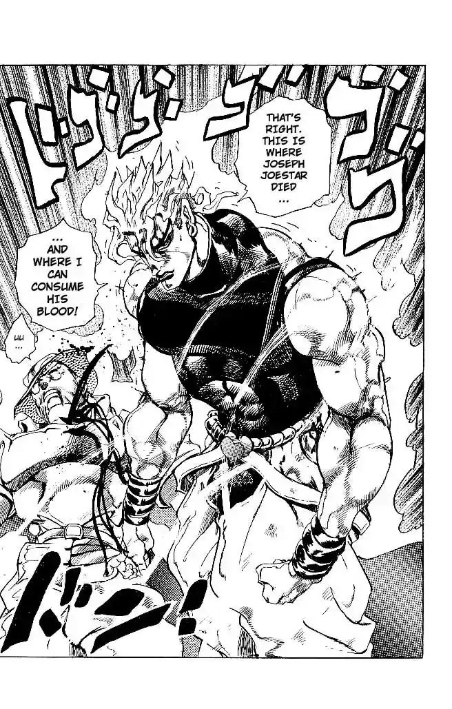JoJo’s Bizarre Adventure Chapter 261
