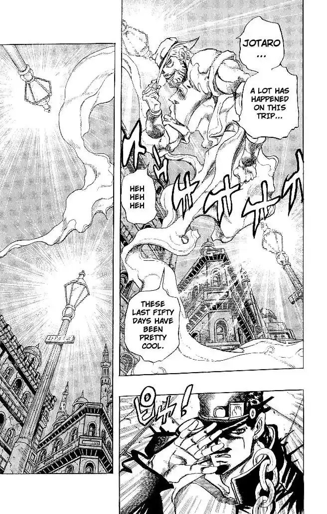 JoJo’s Bizarre Adventure Chapter 262