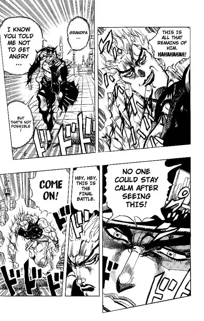 JoJo’s Bizarre Adventure Chapter 262