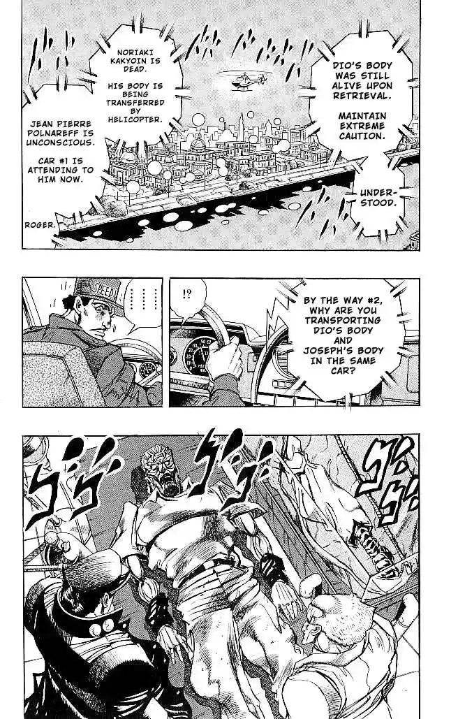 JoJo’s Bizarre Adventure Chapter 265