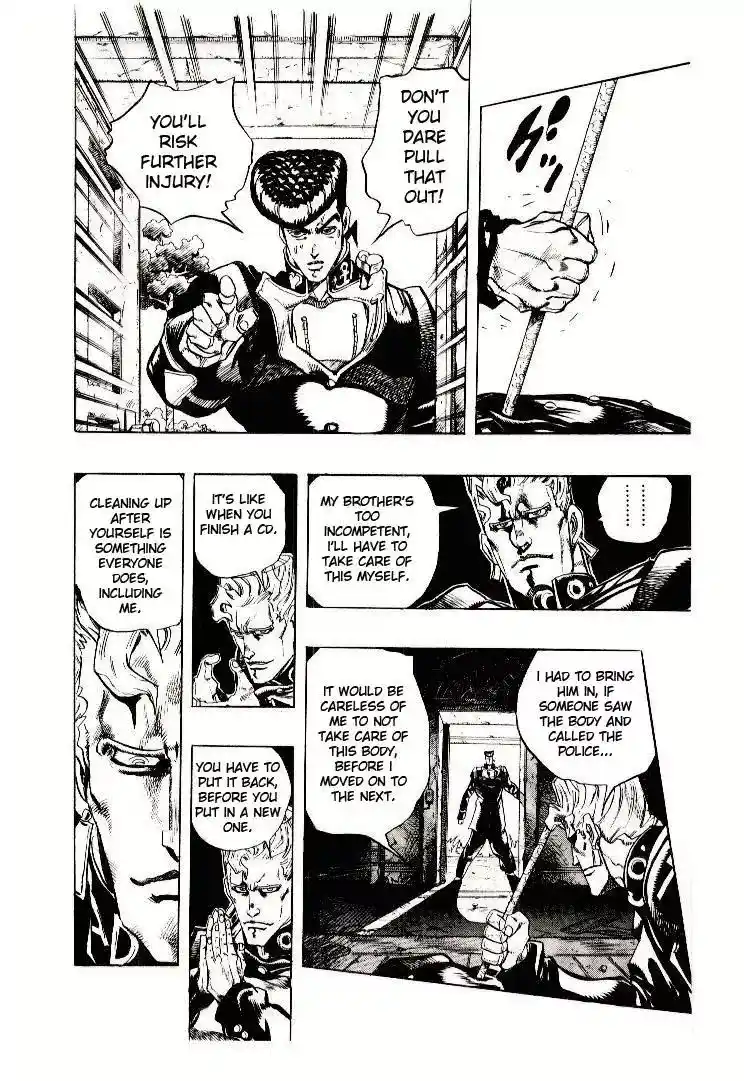 JoJo’s Bizarre Adventure Chapter 276