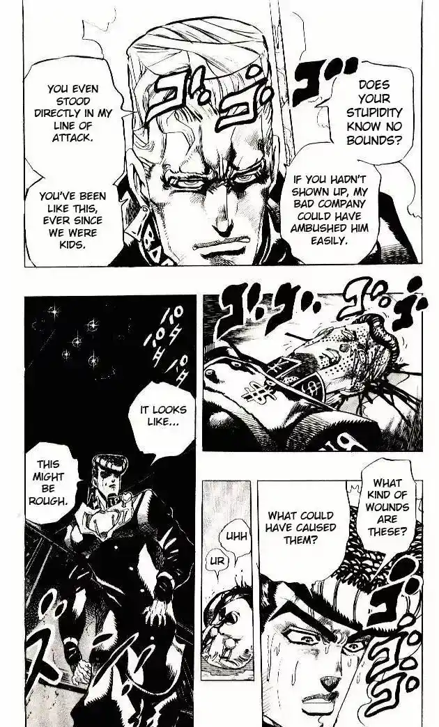 JoJo’s Bizarre Adventure Chapter 276