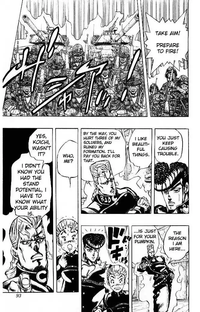 JoJo’s Bizarre Adventure Chapter 279