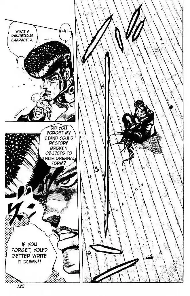 JoJo’s Bizarre Adventure Chapter 280