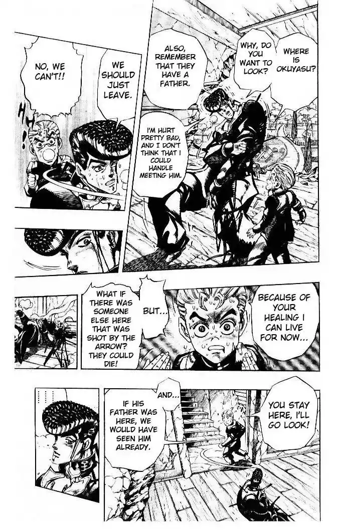 JoJo’s Bizarre Adventure Chapter 281