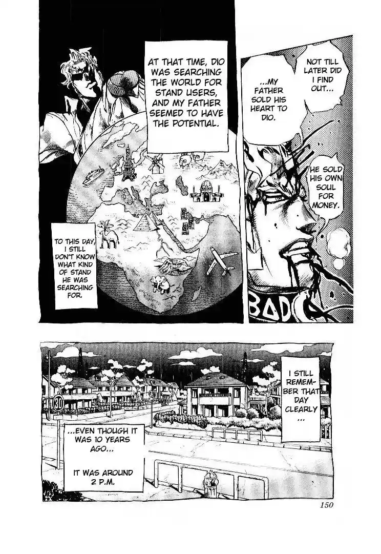 JoJo’s Bizarre Adventure Chapter 282