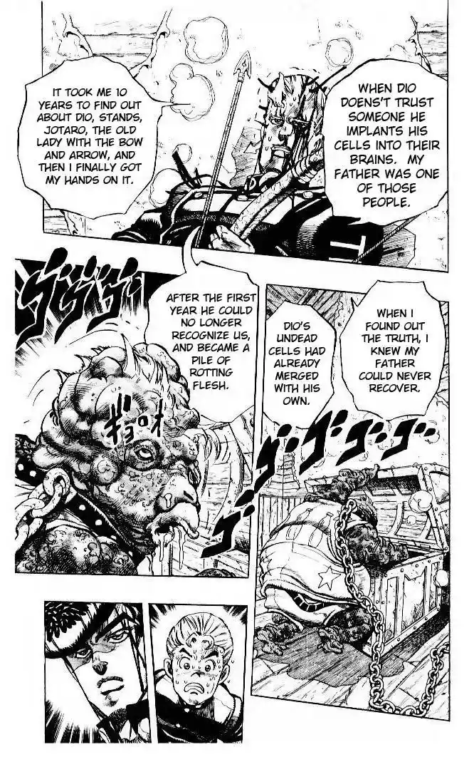 JoJo’s Bizarre Adventure Chapter 282