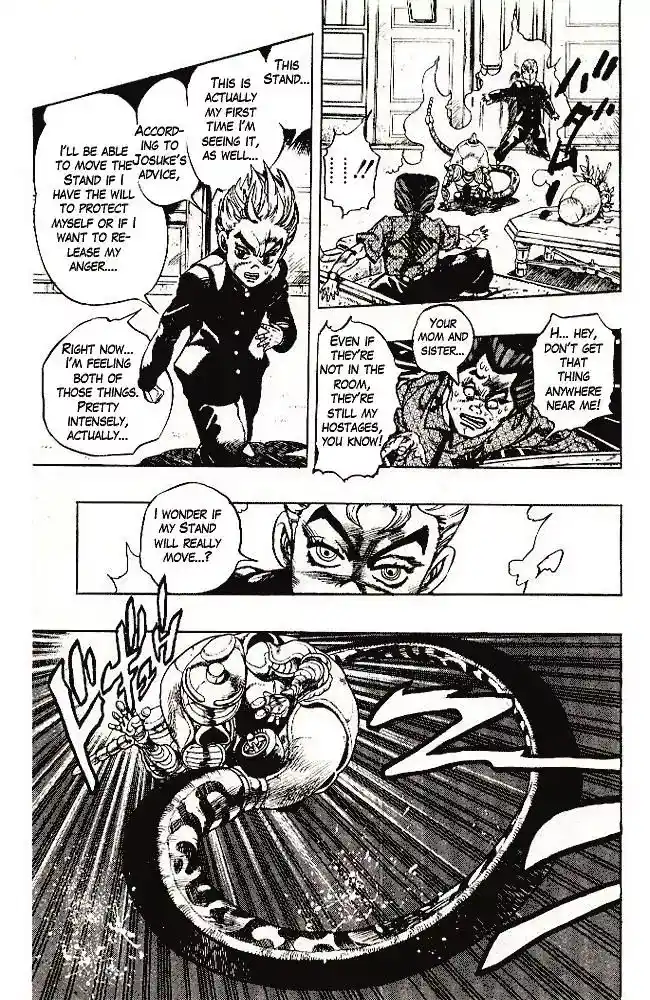 JoJo’s Bizarre Adventure Chapter 287