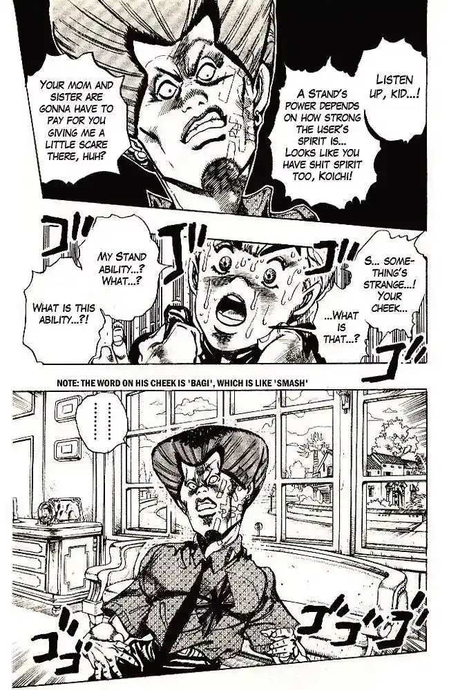 JoJo’s Bizarre Adventure Chapter 287